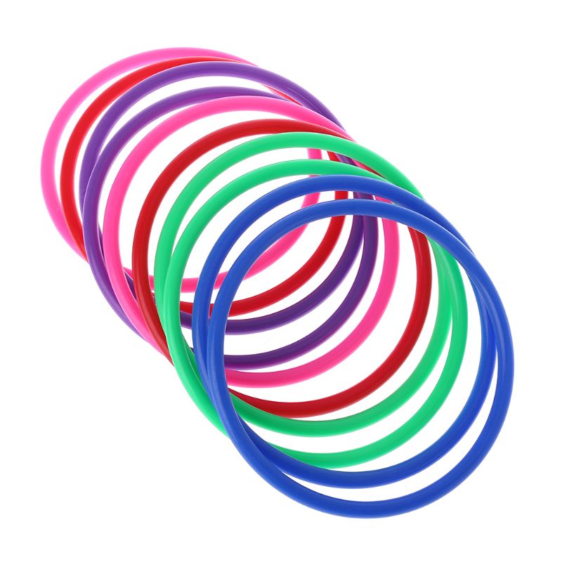 10 Pcs Plastic Toss Rings Targ - Kids Education Park recension och pris
