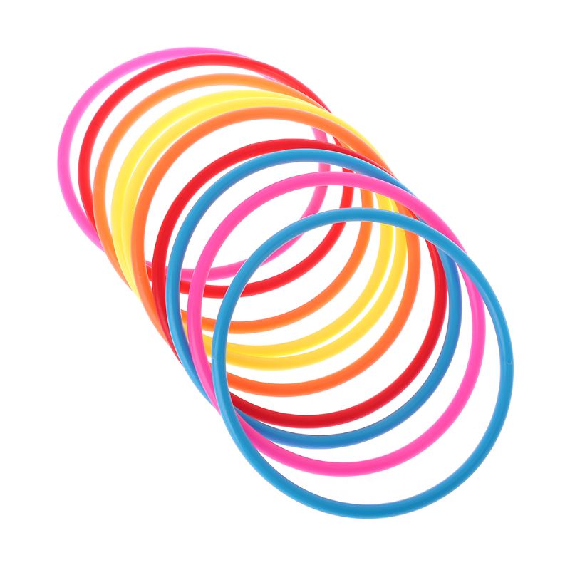 10 Pcs Plastic Toss Rings Targ - Kids Education Park recension och pris