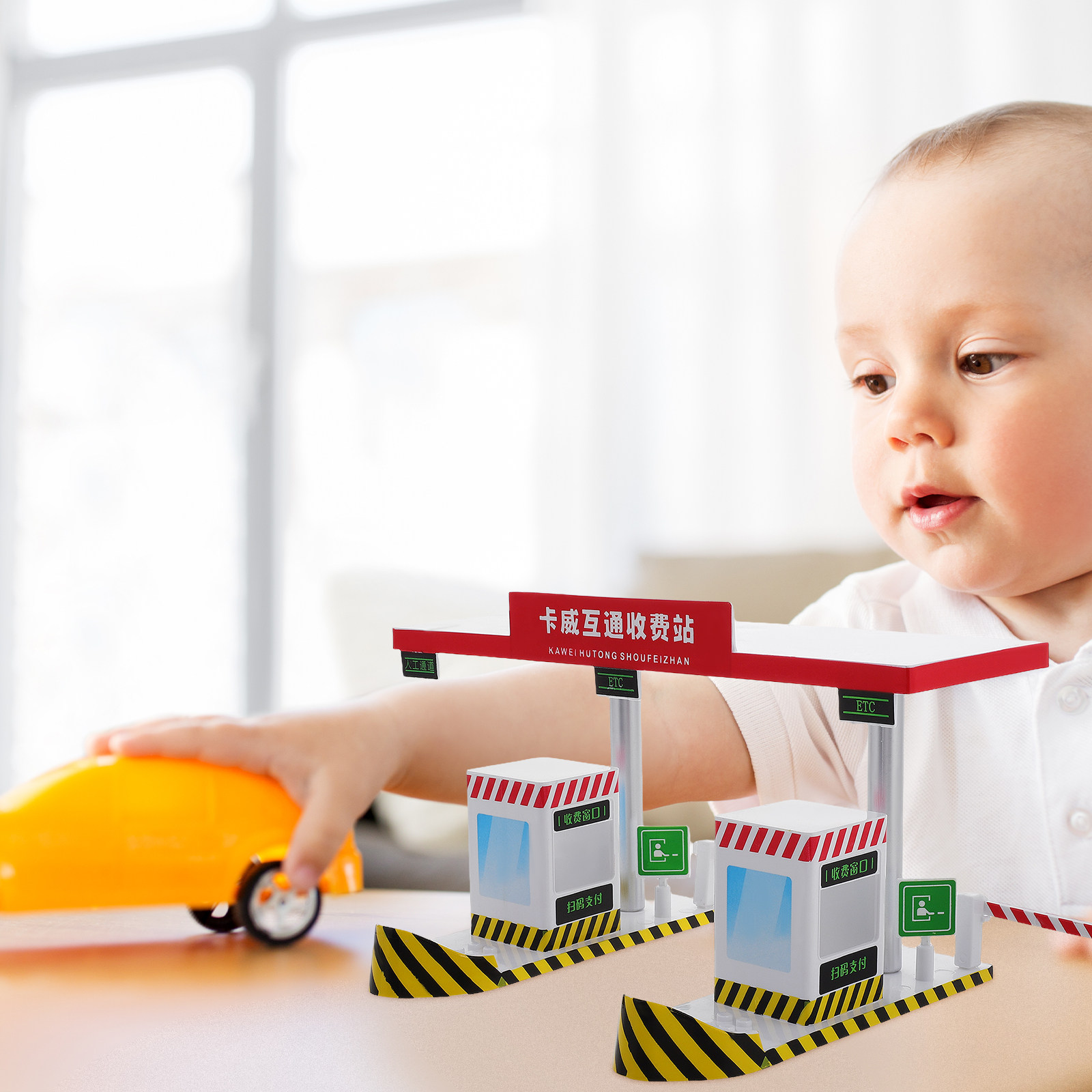 Plastic Toll Booth Playset Kid - Kid Education recension och pris