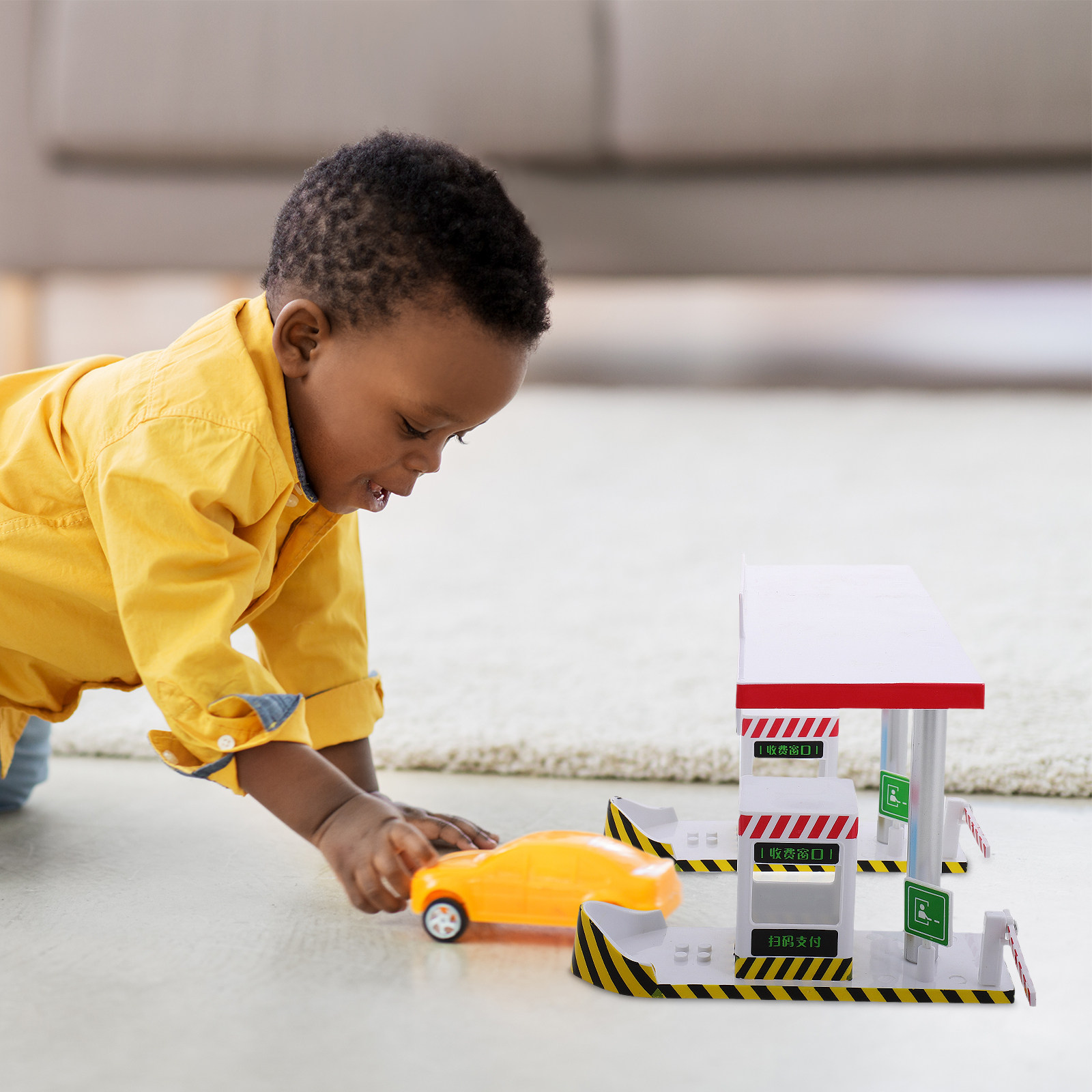 Plastic Toll Booth Playset Kid - Kid Education recension och pris