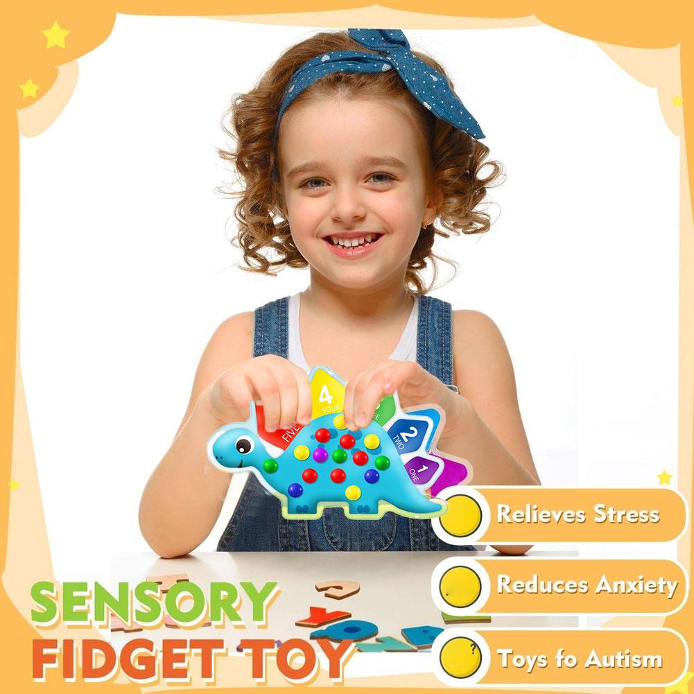 Dinosaur Sorting Toy Color Cog - Kids Education Design recension och pris