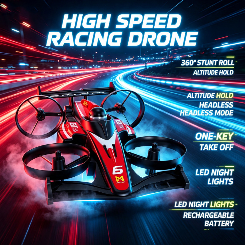 2026 YL61 Racing Car Land-Air  - Kids Education Help recension och pris