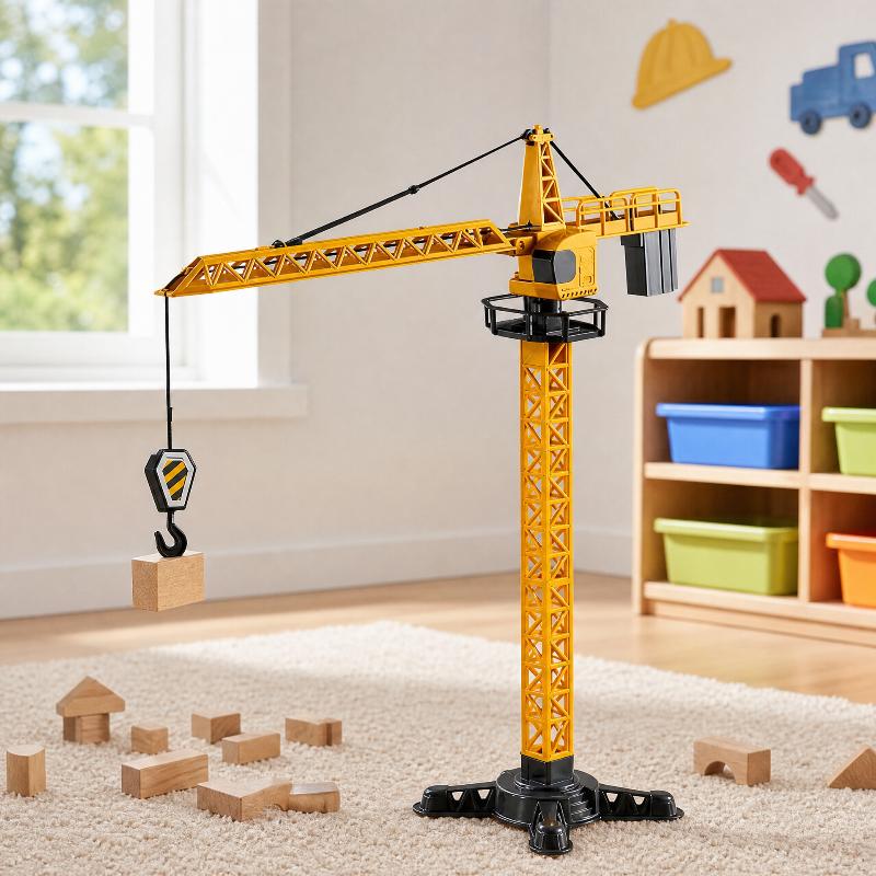 Tower Crane Toy Simulated Cons - Kid Education recension och pris