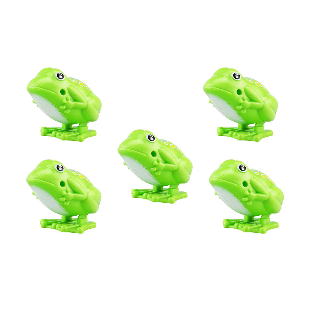 5Pcs Wind-Up Jumping Frogs Pla - Game Educational For Kids Free recension och pris
