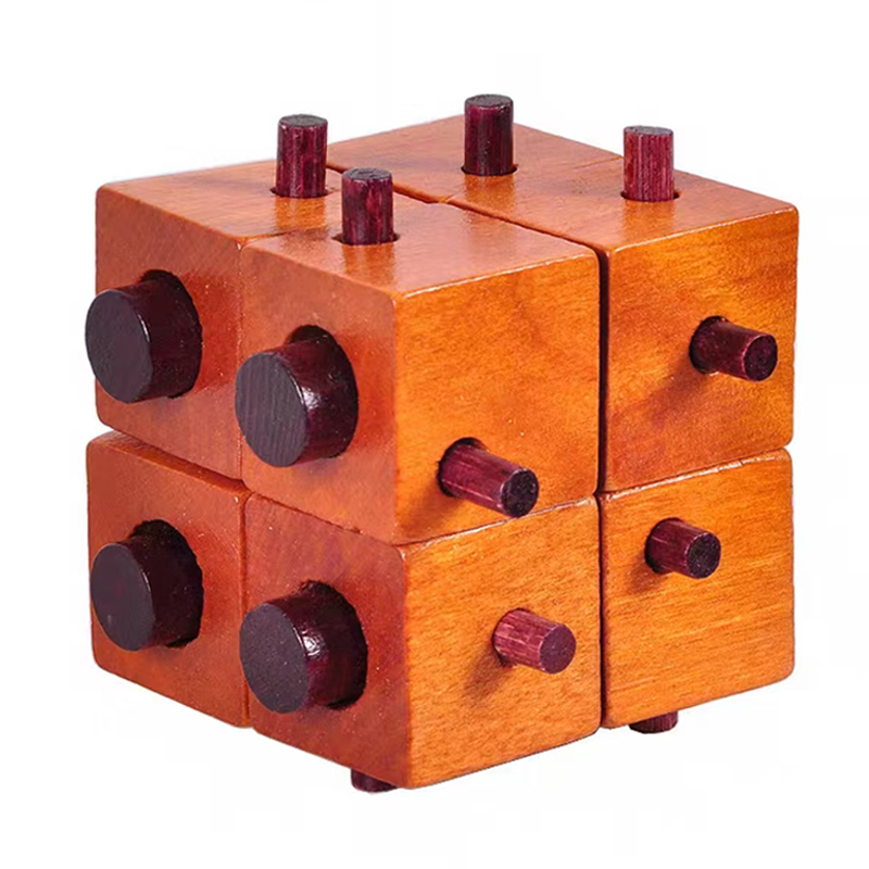 Wooden Brain Teaser Puzzles Un - Game Educational For Kids Free recension och pris