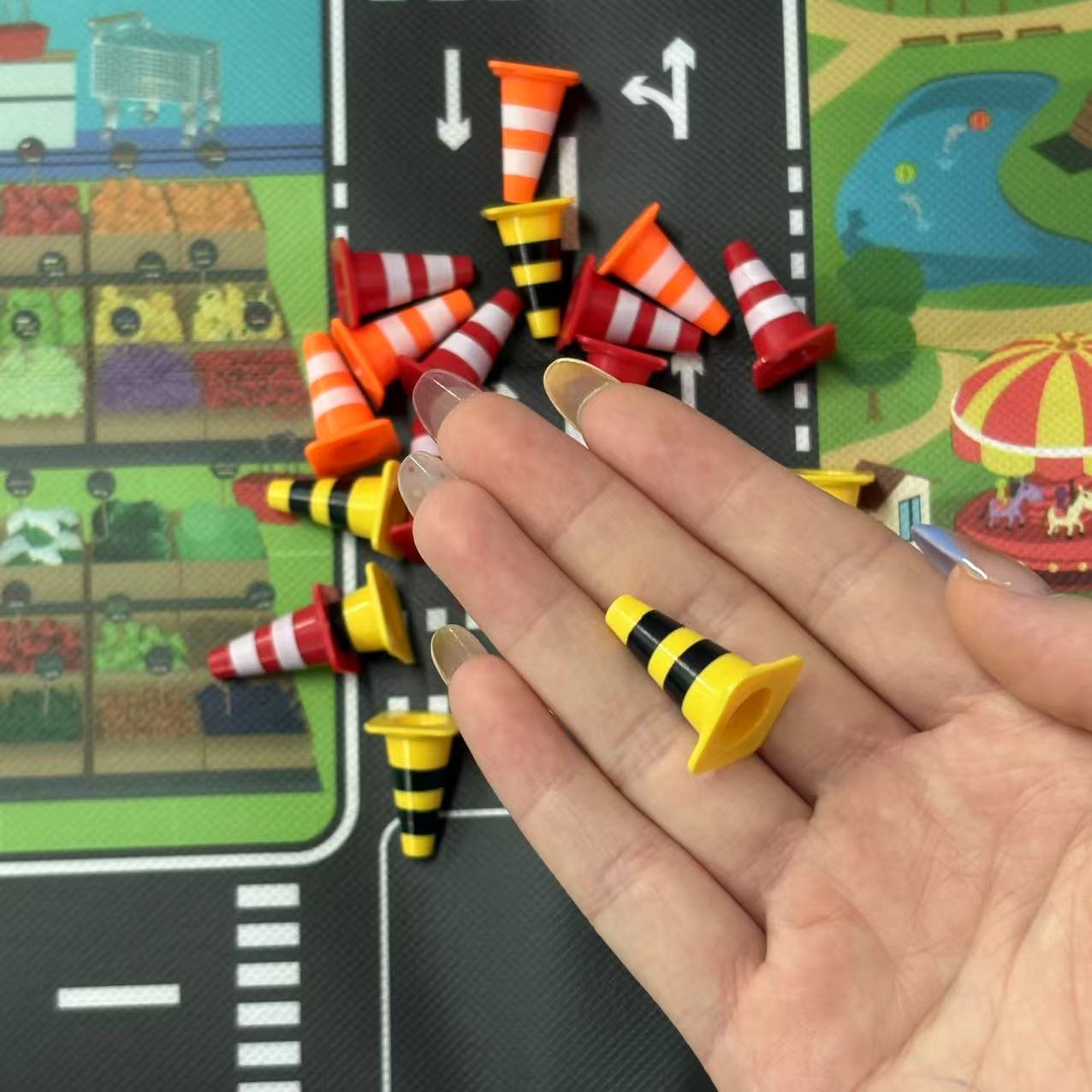 Mini Traffic Road Signs & Road - Kids Education Things recension och pris