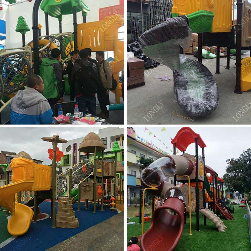 Small Size Kids Slide for Outd - Kids Education Park recension och pris