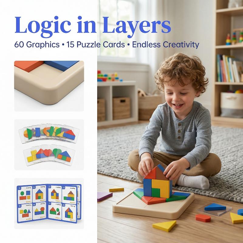 1 Set Educational House Design - Kids Education Design recension och pris