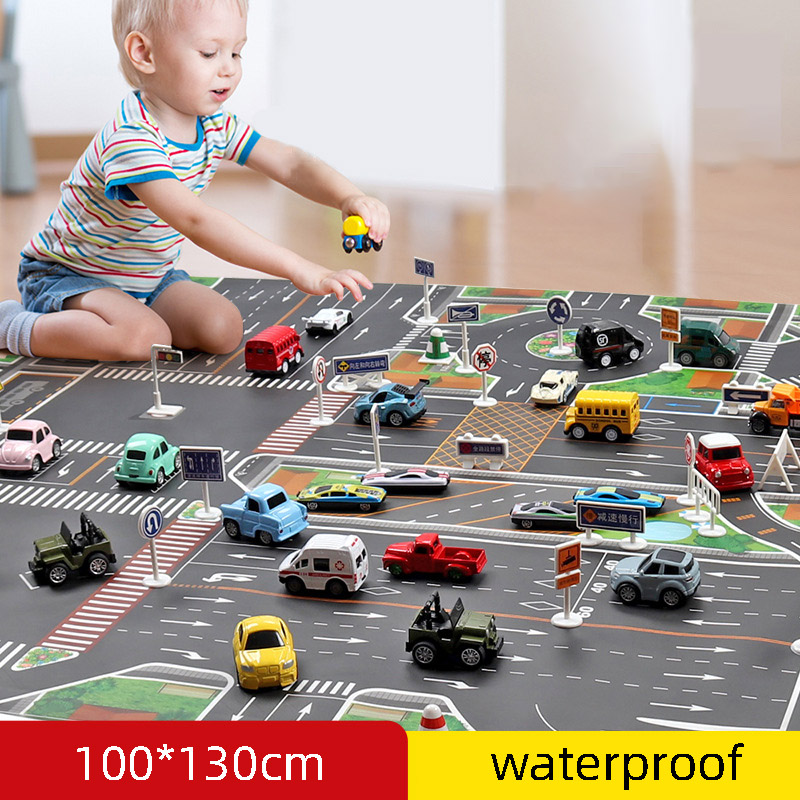 NEW Waterproof Non-woven 130*1 - Kids Education Park recension och pris