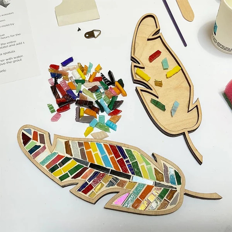 DIY Mosaic Coaster Colored Fea - Kids Education Things recension och pris