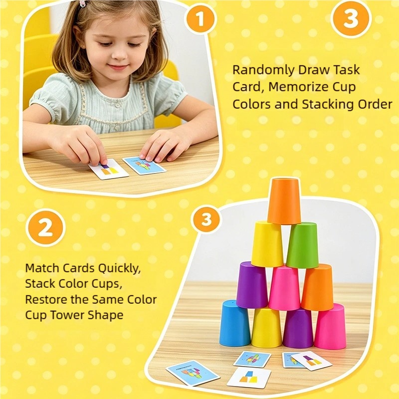 Popular Overseas Speed Stackin - Kids Education Help recension och pris