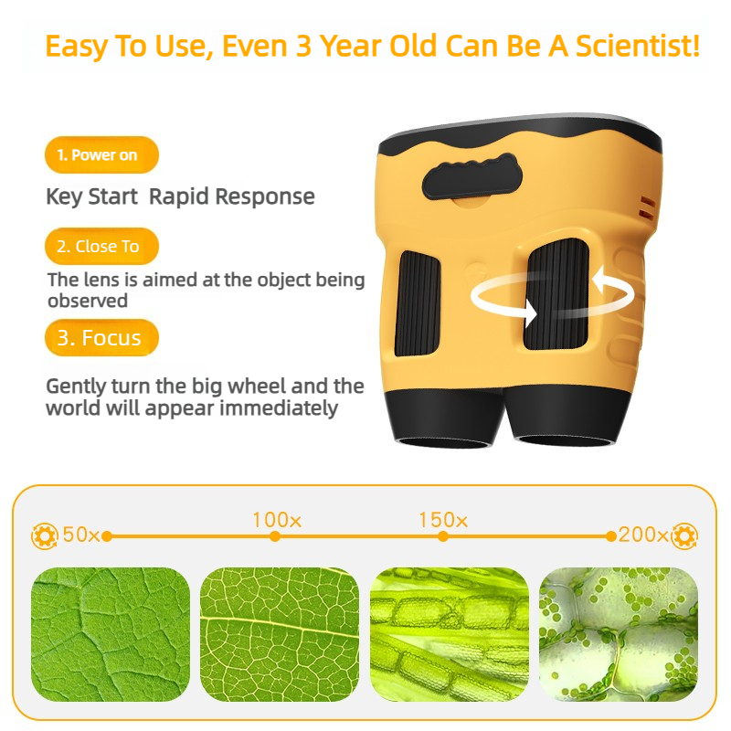 Microscope Camera Digital Hand - Kids Education News recension och pris