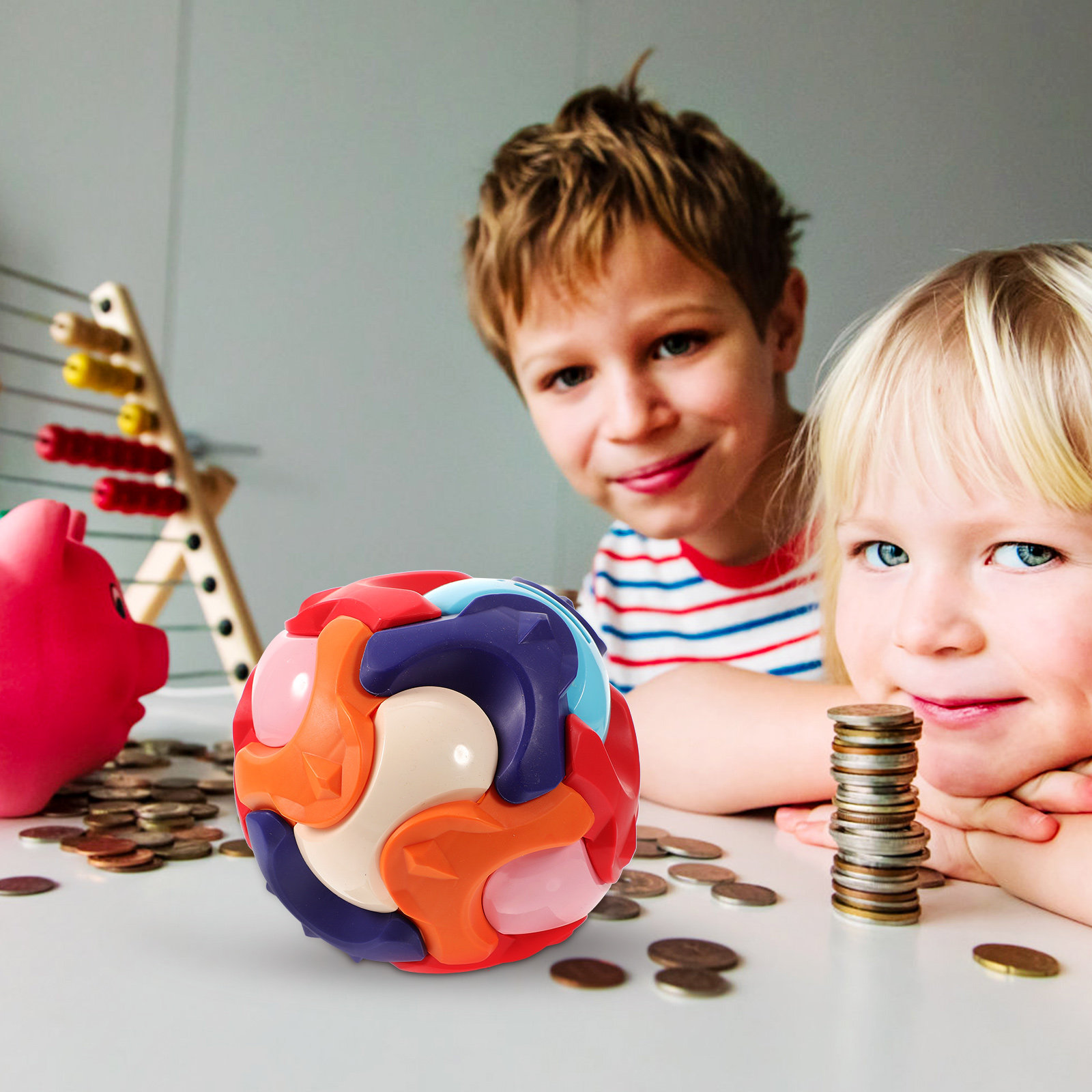 Building Block Money Pot Educa - Kids Education Design recension och pris