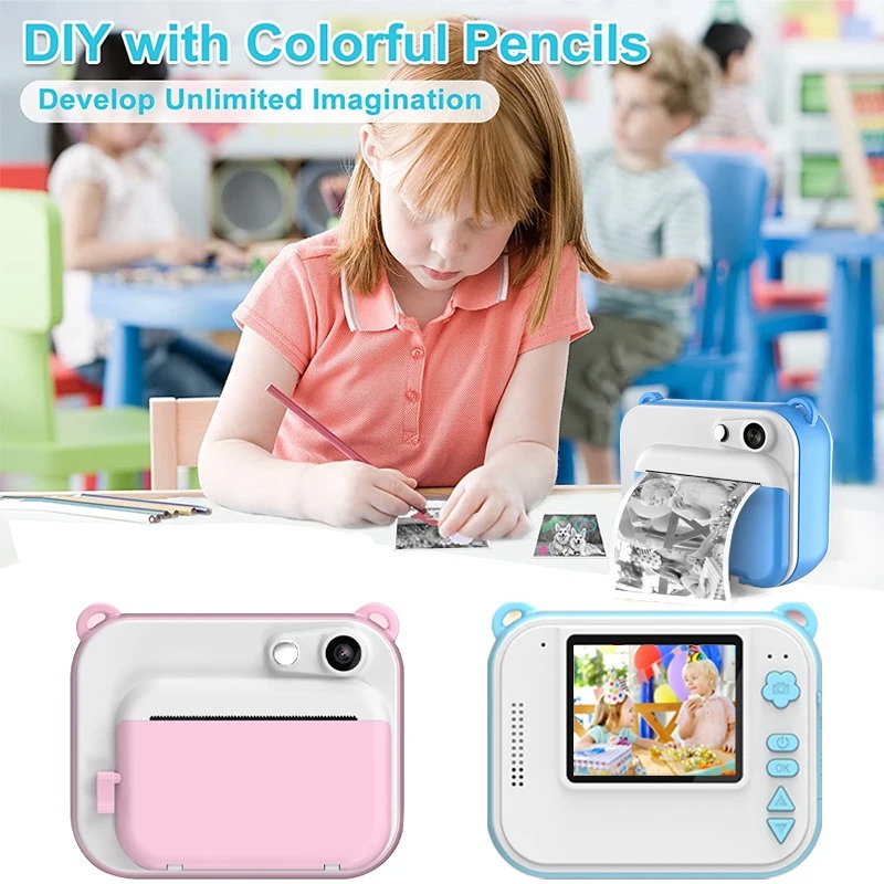 Children's Camera With Print K - Kids Education News recension och pris